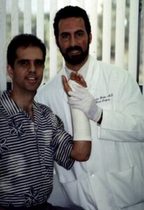 Reattachment of Arm Dr. Alejandro Badia Arm Surgeon Orthopedic Hand Severed Hand Amputation of Forearm Agustin Acosta from Saw Injury Agustin Acosta Reconstructive Hand Surgery