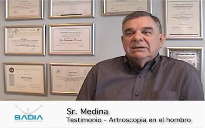 Artroscopía de Hombro Testimonio de un paciente de Honduras Ortopeda Cirujano de Hombro Dr. Alejandro Badia Cirujano de Hombro Honduras Artroscopía de Hombre