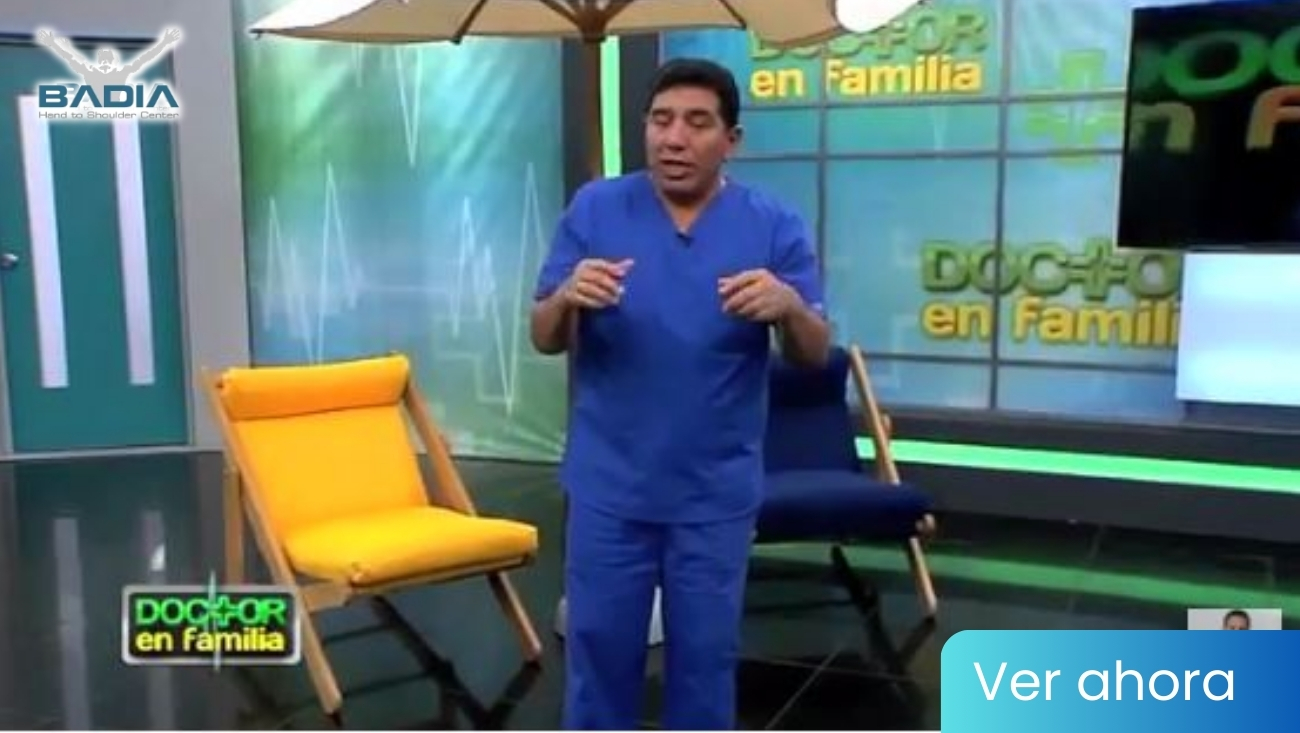 Dr. Alejandro Badia en Perú: es anunciado en el programa “Doctor en Familia” (Enero 2017)