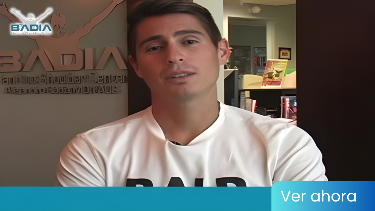 Giovanni Lapentti: testimonial sobre problema de codo de tenista