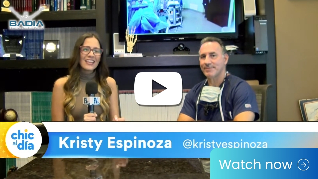 El Dr. Badia nos habla sobre el Codo de Tenista en #CHICALDIA