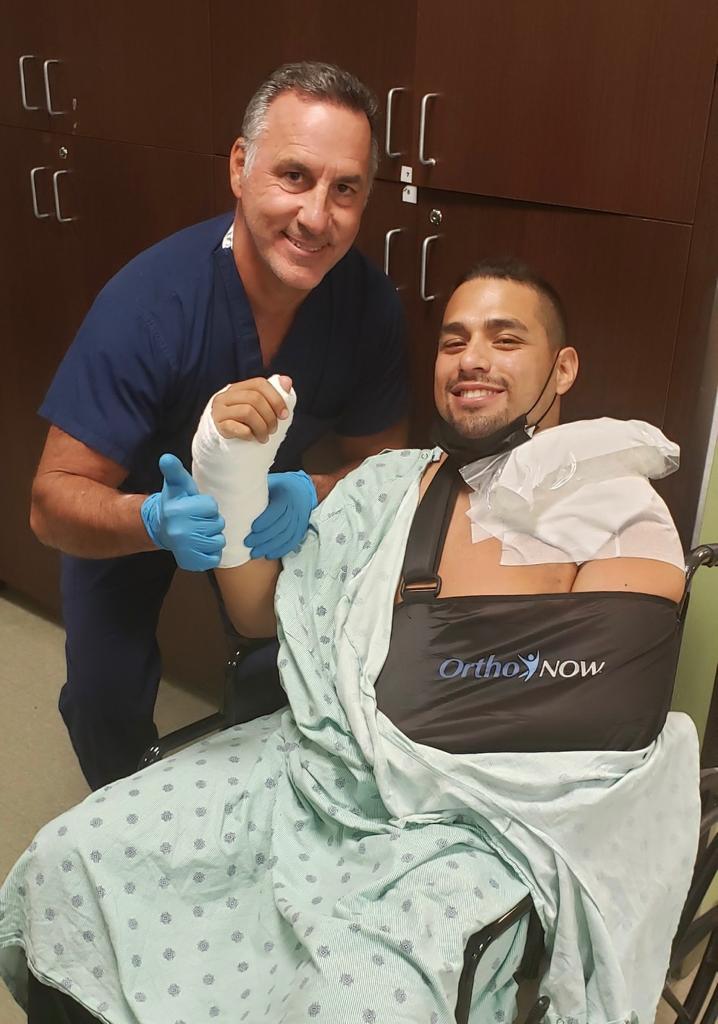 Dr. Badia and Officer Ramirez