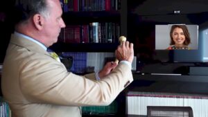 Dr. Badia in a telemedicine services appointment for orthopedic care. His service includes injuries to the hand, wrist, elbow and shoulder. he is an upper extremity specialist.