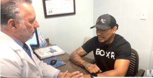 World Champion Luis Palomino Discusses Boxer's Knuckle Diagnosis