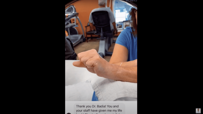 Patient regains wrist motion after a total wrist replacement