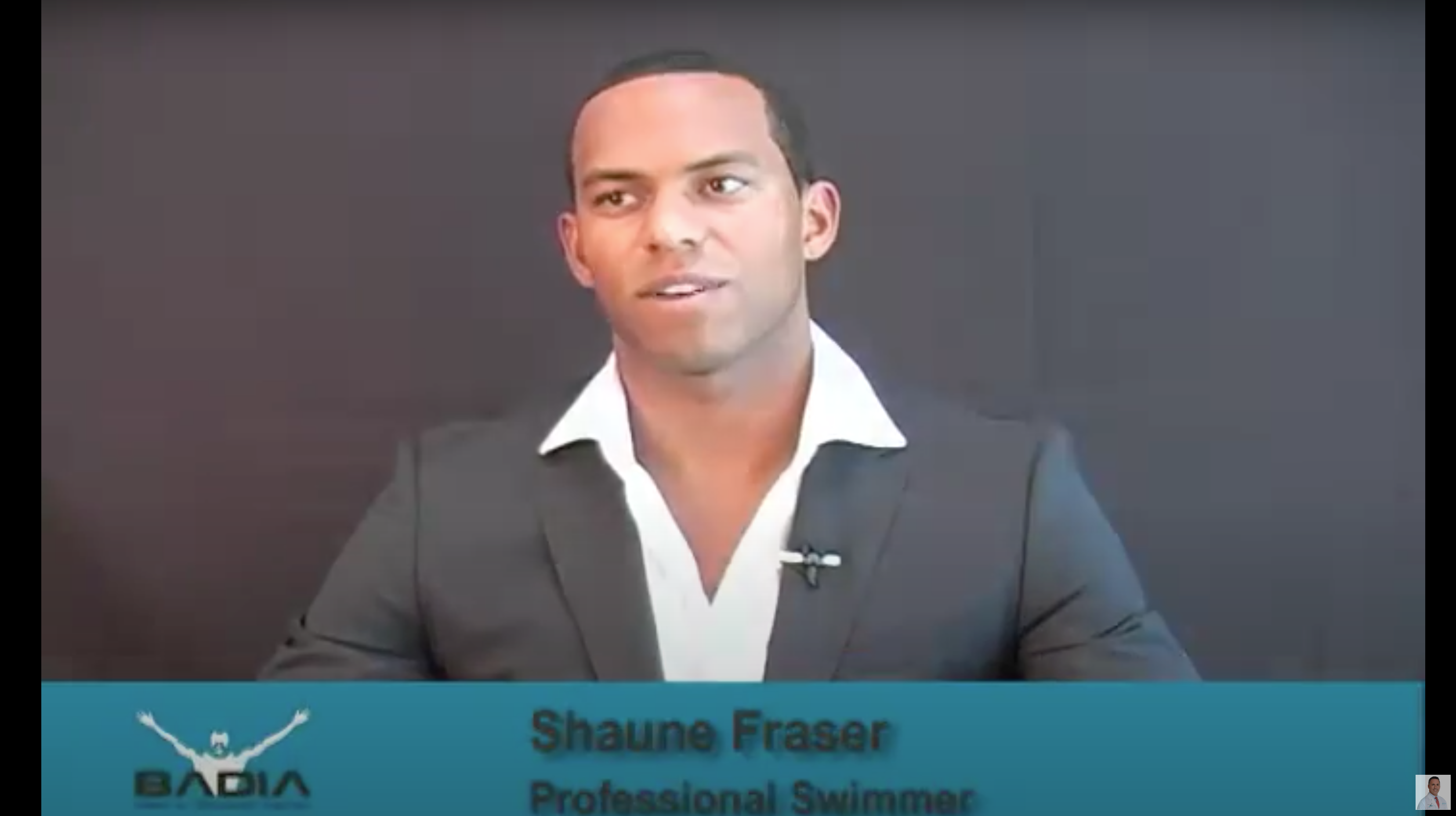 Shaune Fraser Cayman Islands Olympic swimmer visits Dr. Badia for hand problem