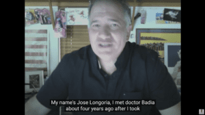 Toy Maker Jose Longoria after double wrist surgery and wrist osteoporosis with Dr. Alejandro Badia