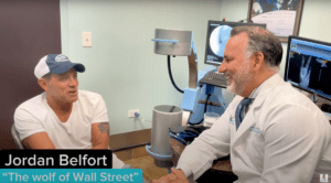 Dr. Badia & The Wolf of Wall St. Jordan Belfort After Thumb Replacement (Arthroplasty) With Biopro!