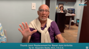 Thumb Joint Replacement for Basal Joint Arthritis