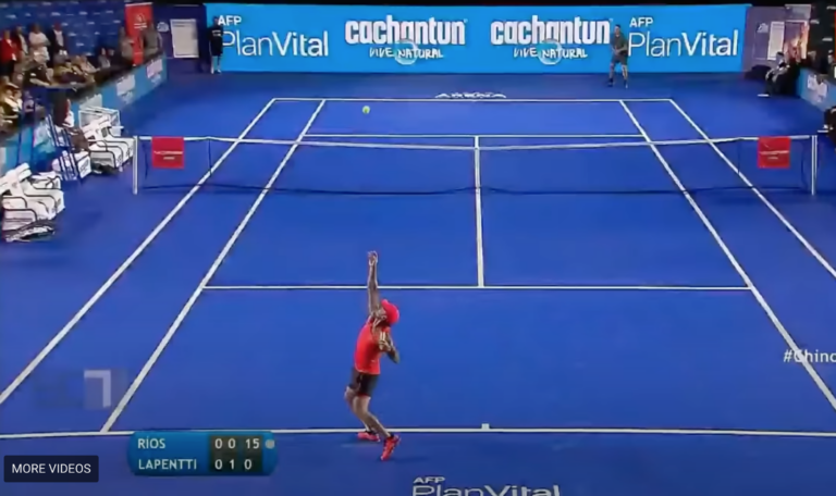 Marcelo Rios post tenex surgery winning match