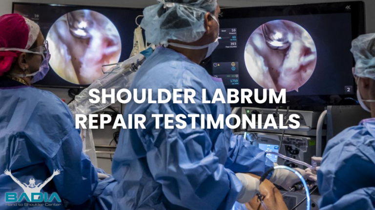 shoulder labrum repair