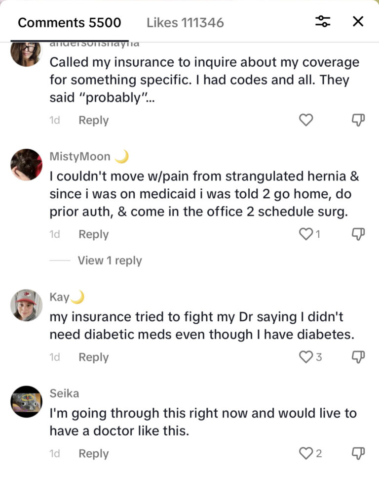 tiktok responses for Dr. Badia