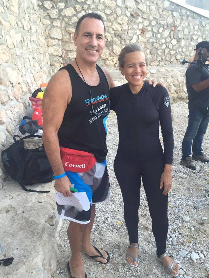 Dr. Badia and christine chenet