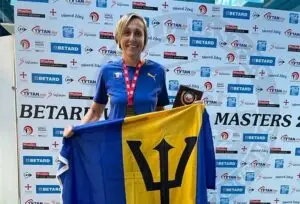 Karen Meakins Sqaush player for barbados