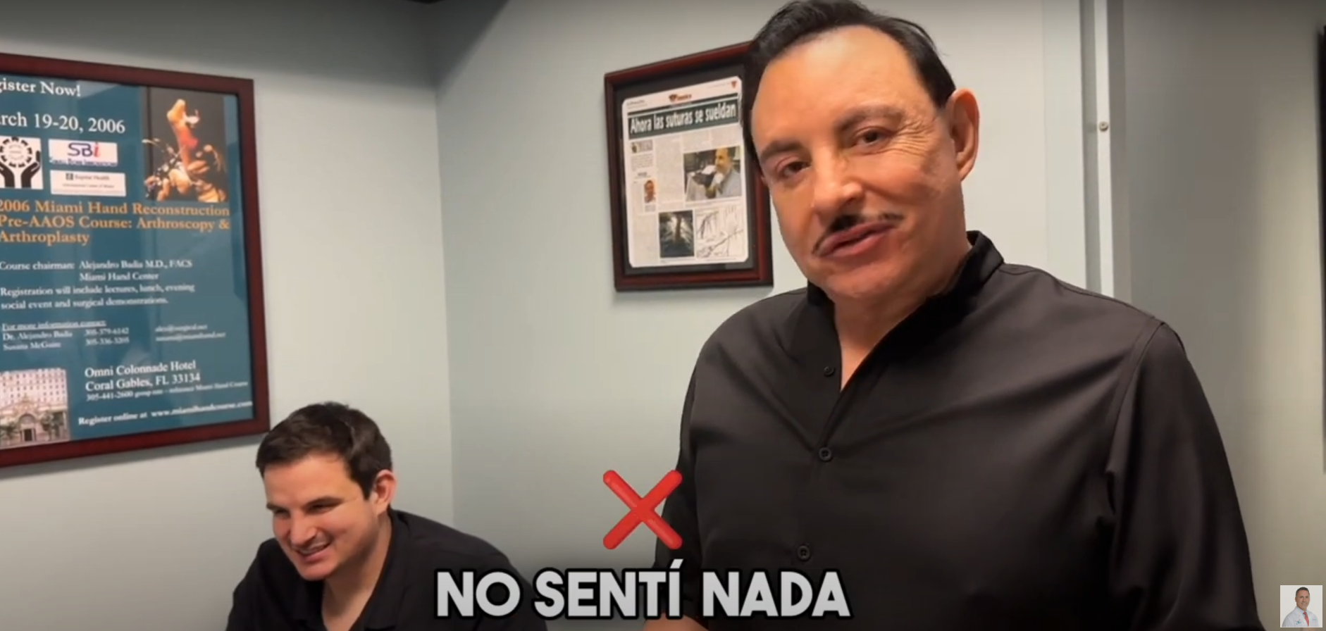 Bolivian patient recovers from surgery without pain