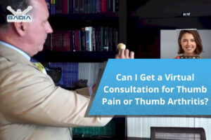 Can I Get a Virtual Consultation for Thumb Pain or Thumb Arthritis?