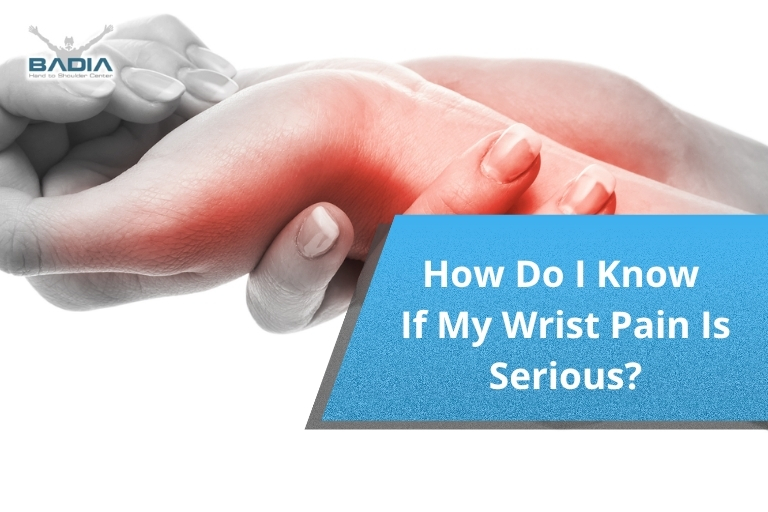 How Do I Know If My Wrist Pain Is Serious?