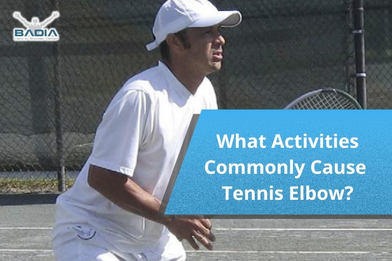 What Activities Commonly Cause Tennis Elbow?