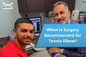 When Is Surgery Recommended for Tennis Elbow?