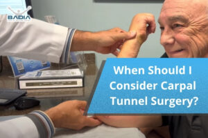 When Should I Consider Carpal Tunnel Surgery?
