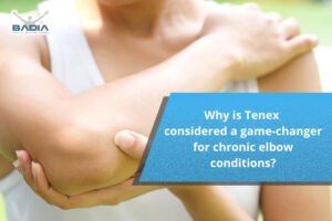 Why is Tenex considered a game-changer for chronic elbow conditions?