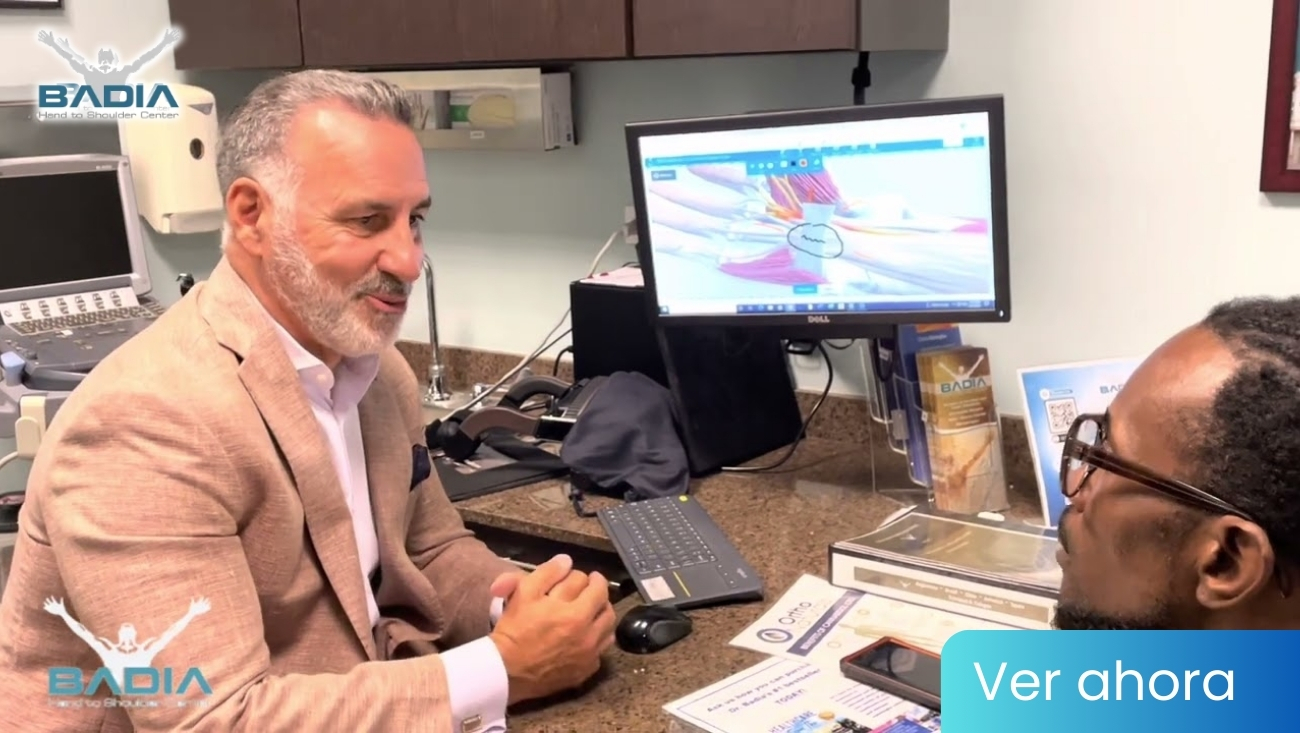 Dr.Badia explains why this patient  has numbness and tingling after a carpal tunnel release