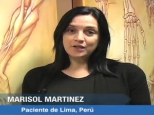 Manguito Rotador: Testimonio de Marisol Martinez – Paciente de Lima Perú