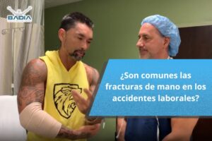 ¿Son comunes las fracturas de mano en los accidentes laborales?