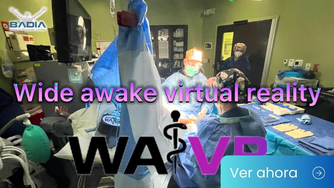 Awake carpal tunnel release