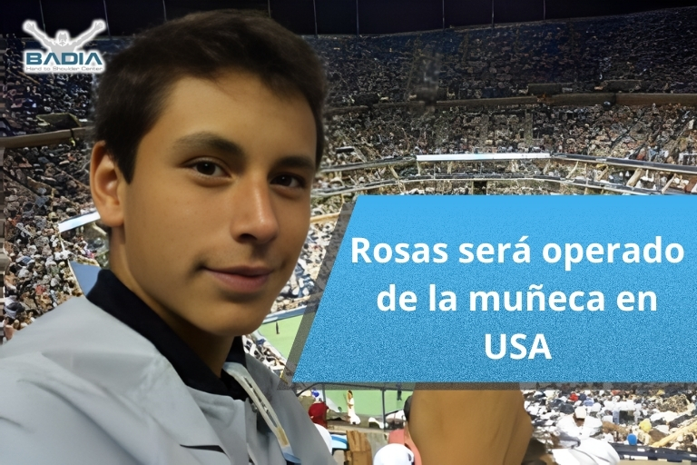 Rosas será operado de la muñeca en USA