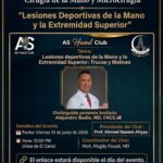 Próximo podcast: Lesiones deportivas de la mano y la extremidad superior