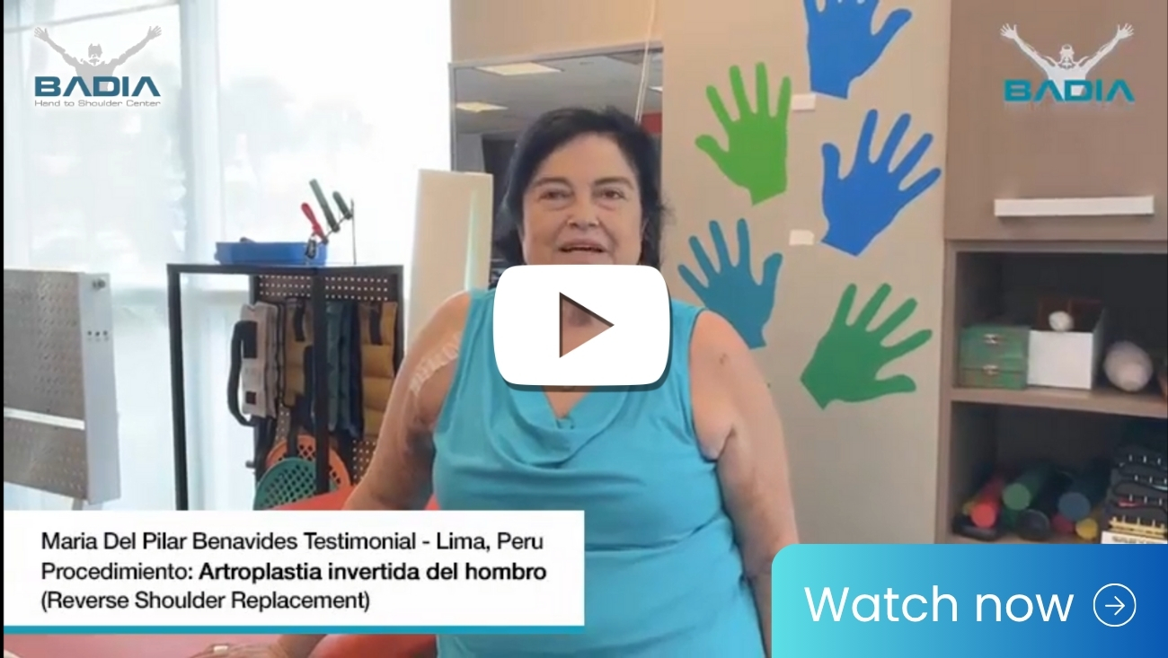 Artroplastía invertida del hombro: Testimonio de paciente de Lima, Perú