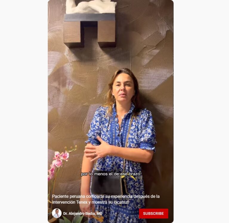 Tenex Testimonial from Peru