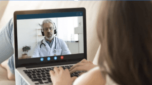 patient on telemed