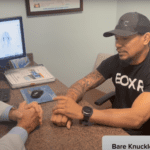 Bare knuckle world champion discusses boxers knuckle diagnosis with Dr. Badia