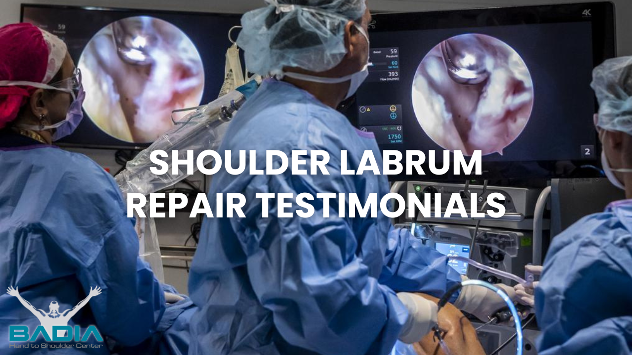 shoulder labrum repair