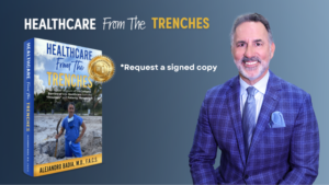 request a signed copy of healthcare from the trenches book