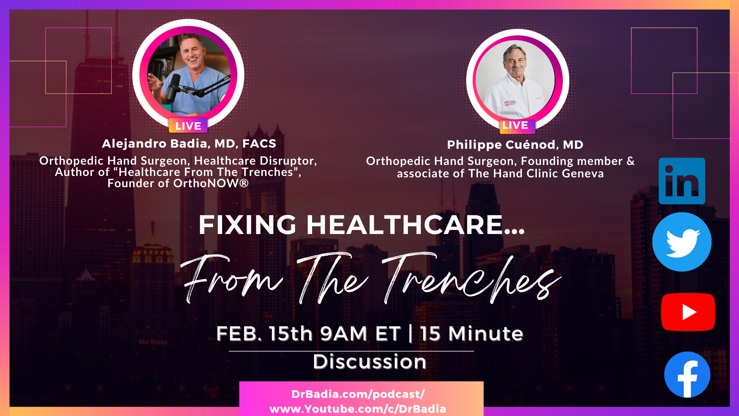 E28 Dr. Cuénod on Fixing Healthcare...From The Trenches with Dr. Badia