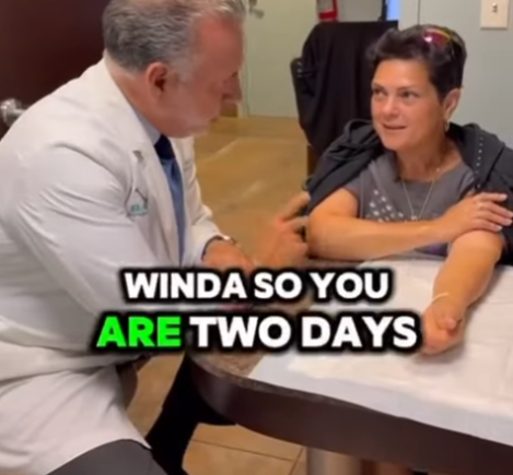 A person experiencing pain in the wrist due to carpal tunnel.