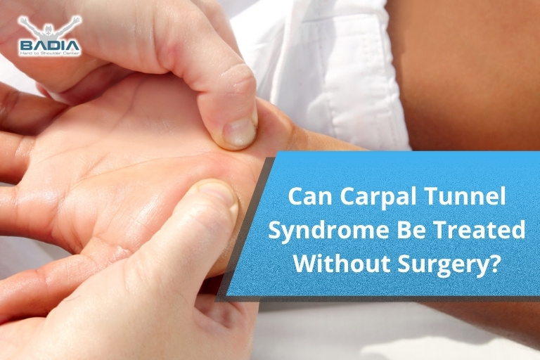Can Carpal Tunnel Syndrome Be Treated Without Surgery?