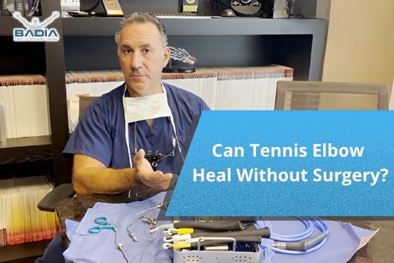 Can Tennis Elbow Heal Without Surgery?