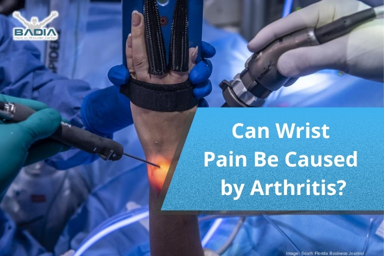 Can Wrist Pain Be Caused by Arthritis?