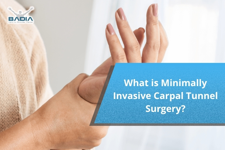What is Minimally Invasive Carpal Tunnel Surgery?