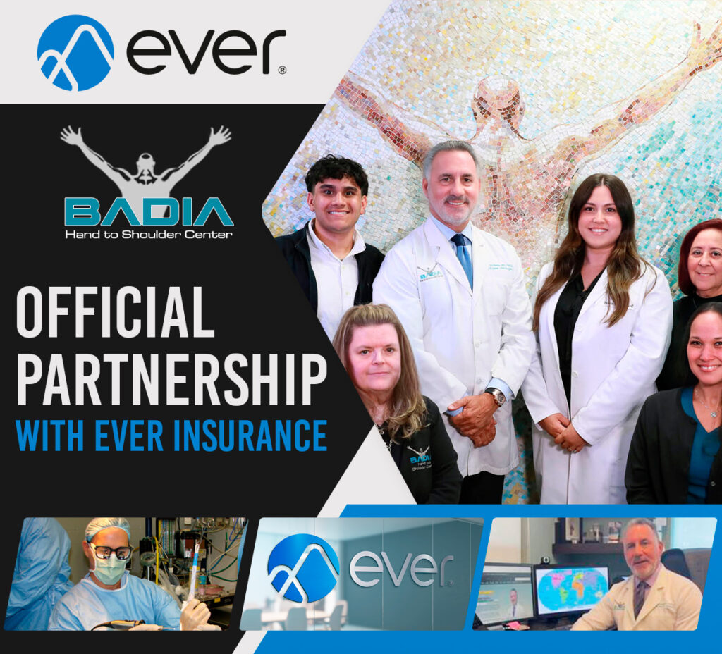 Badia Hand to Shoulder Center Now In-Network for EVER Insurance Members
