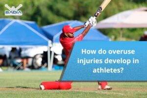 How do overuse injuries develop in athletes?