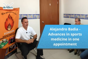 Alejandro Badia - Advances in sports medicine in one appointment