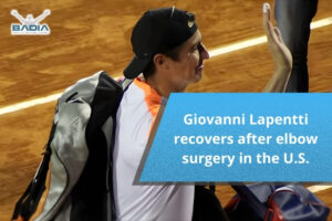 Giovanni Lapentti recovers after elbow surgery in the U.S.