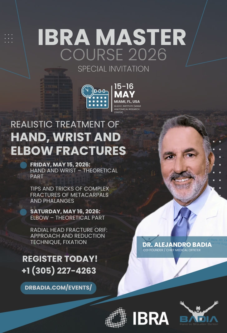 Special Invitation: IBRA Master Course 2026 with Dr. Alejandro Badia