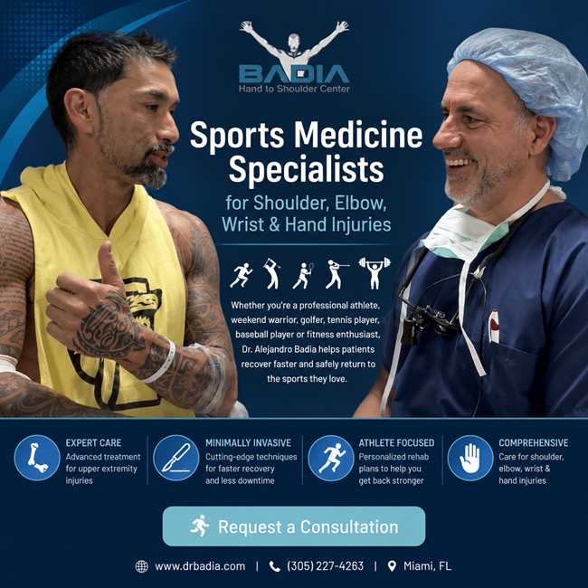 sports medicine dr badia