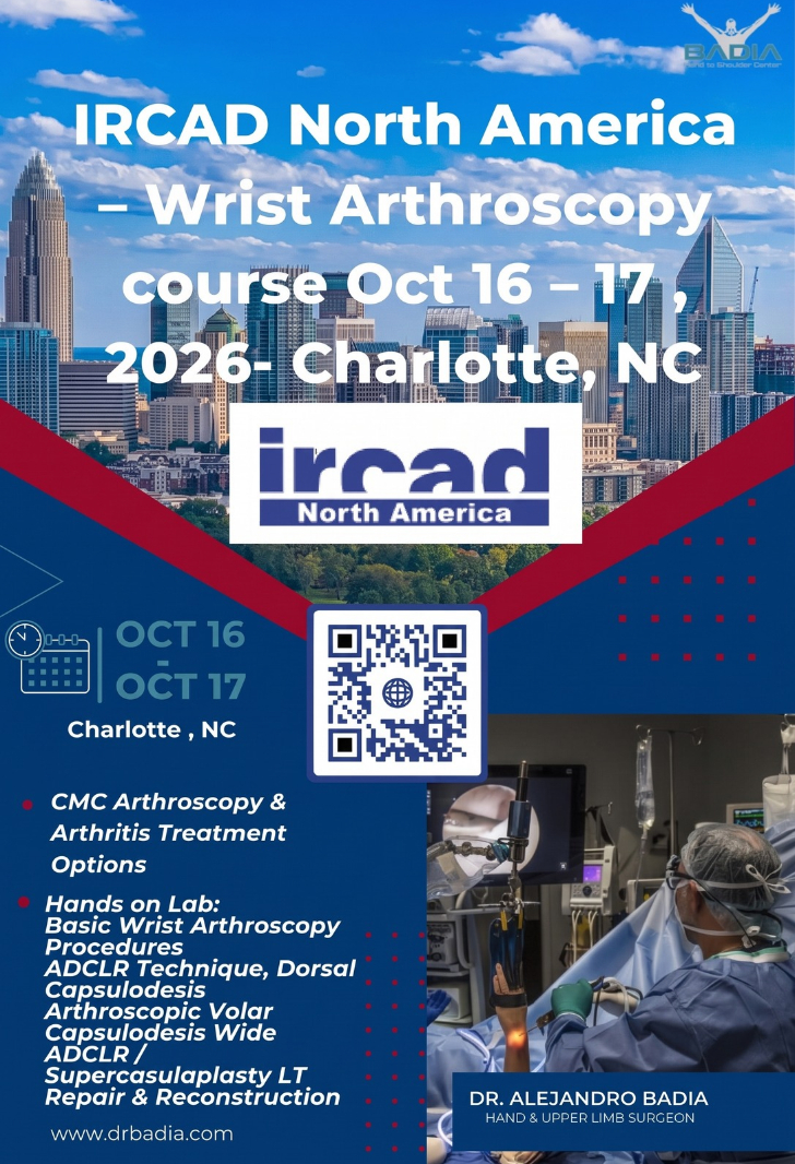 IRCAD North America Wrist Arthroscopy Course